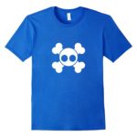 Skull and Crossbones t-shirt in Royal Blue