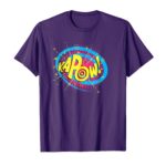 KAPOW! Purple t shirt