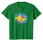 KAPOW! Kelly Green t shirt