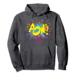 POW! Dark Heather pullover hoodie