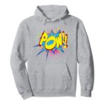 POW! Heather Grey pullover-hoodie