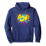 POW! Navy pullover-hoodie