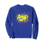 POW! Royal Blue sweatshirt