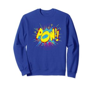 POW! Royal Blue sweatshirt