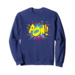 POW! Navy sweatshirt