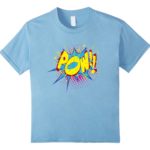 POW! Baby Blue t shirt