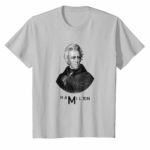 Hamilton t-shirt in silver